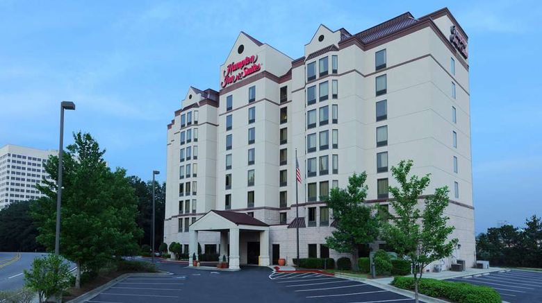 <b>Hampton Inn & Suites Atlanta-Galleria Exterior</b>. Images powered by <a href="https://iceportal.shijigroup.com/" title="IcePortal" target="_blank">IcePortal</a>.