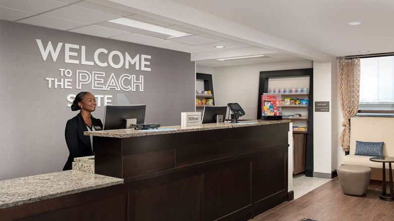 <b>Hampton Inn & Suites Alpharetta Lobby</b>. Images powered by <a href="https://iceportal.shijigroup.com/" title="IcePortal" target="_blank">IcePortal</a>.