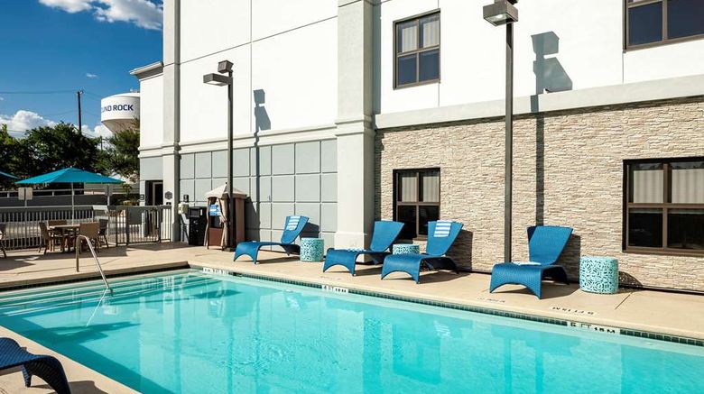 <b>Hampton Inn Austin Round Rock Pool</b>. Images powered by <a href="https://iceportal.shijigroup.com/" title="IcePortal" target="_blank">IcePortal</a>.