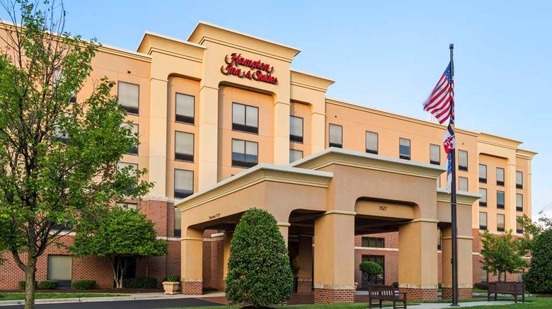 <b>Hampton Inn & Suites Arundel Mills/BWI Exterior</b>. Images powered by <a href="https://iceportal.shijigroup.com/" title="IcePortal" target="_blank">IcePortal</a>.