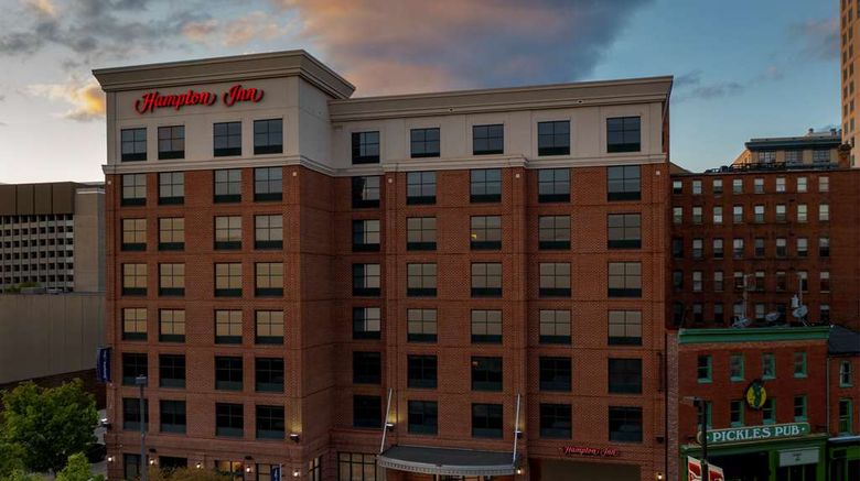 <b>Hampton Inn Baltimore-Camden Yards Exterior</b>. Images powered by <a href="https://iceportal.shijigroup.com/" title="IcePortal" target="_blank">IcePortal</a>.