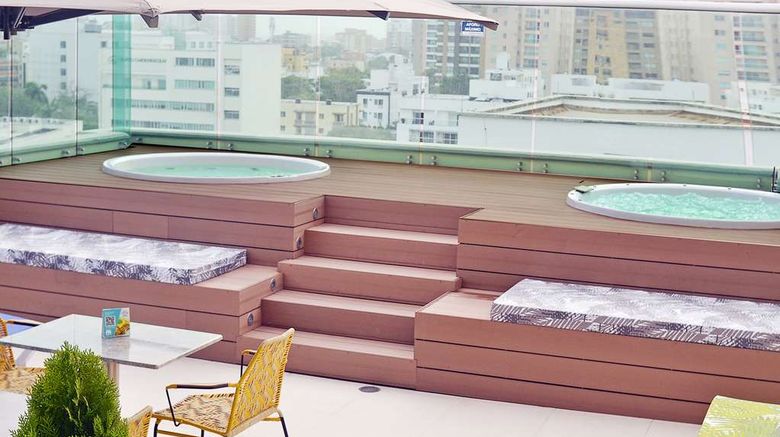 <b>Hampton by Hilton Barranquilla Pool</b>. Images powered by <a href="https://iceportal.shijigroup.com/" title="IcePortal" target="_blank">IcePortal</a>.