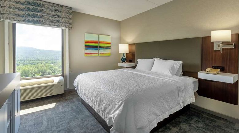 <b>Hampton Inn Bedford Room</b>. Images powered by <a href="https://iceportal.shijigroup.com/" title="IcePortal" target="_blank">IcePortal</a>.
