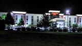 <b>Hampton Inn Bismarck Exterior</b>. Images powered by <a href="https://iceportal.shijigroup.com/" title="IcePortal" target="_blank">IcePortal</a>.