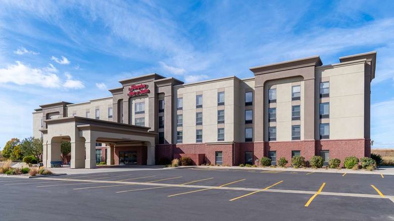 Hampton Inn  and  Suites Brookings Exterior. Images powered by <a href="https://iceportal.shijigroup.com" target="_blank" rel="noopener">Ice Portal</a>.
