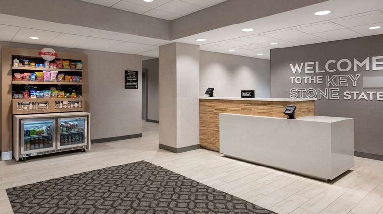 <b>Hampton Inn Bloomsburg Lobby</b>. Images powered by <a href="https://iceportal.shijigroup.com/" title="IcePortal" target="_blank">IcePortal</a>.