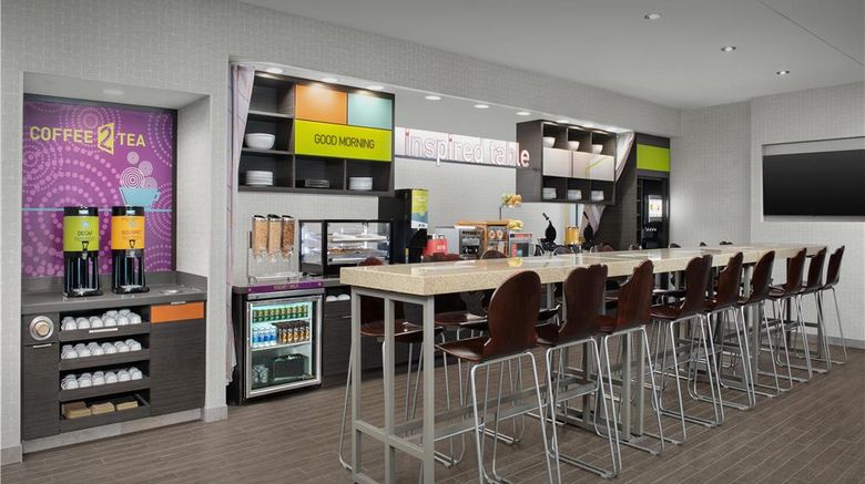 <b>Home2 Suites by Hilton Nashville Airport Restaurant</b>. Images powered by <a href="https://iceportal.shijigroup.com/" title="IcePortal" target="_blank">IcePortal</a>.