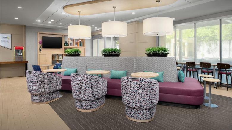 <b>Home2 Suites by Hilton Nashville Airport Lobby</b>. Images powered by <a href="https://iceportal.shijigroup.com/" title="IcePortal" target="_blank">IcePortal</a>.