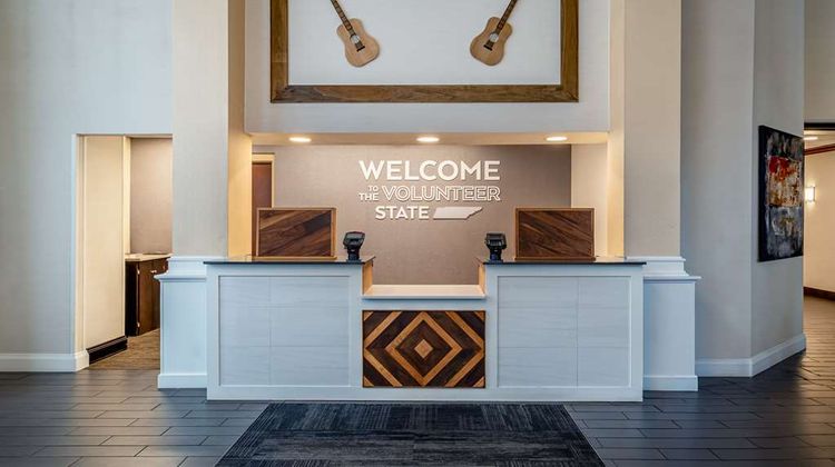 Hampton Inn & Suites Vanderbilt-Elliston Lobby
