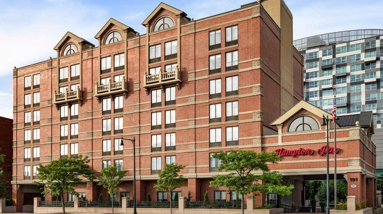 Hampton Inn Boston/Cambridge Exterior. Images powered by <a href="https://iceportal.shijigroup.com" target="_blank" rel="noopener">Ice Portal</a>.