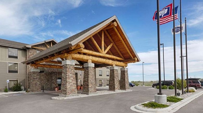 Hampton Inn  and  Suites Pinedale Exterior. Images powered by <a href="https://iceportal.shijigroup.com" target="_blank" rel="noopener">Ice Portal</a>.