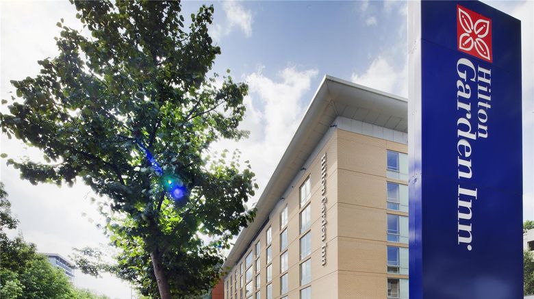 Hilton Garden Inn Bristol City Centre Exterior. Images powered by <a href="https://iceportal.shijigroup.com" target="_blank" rel="noopener">Ice Portal</a>.