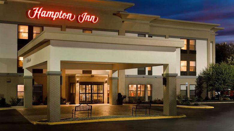 <b>Hampton Inn Battle Creek Exterior</b>. Images powered by <a href="https://iceportal.shijigroup.com/" title="IcePortal" target="_blank">IcePortal</a>.
