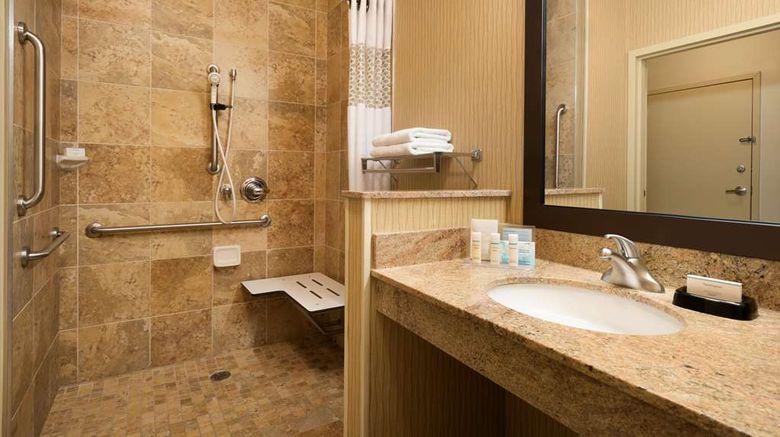 <b>Hampton Inn Battle Creek Room</b>. Images powered by <a href="https://iceportal.shijigroup.com/" title="IcePortal" target="_blank">IcePortal</a>.