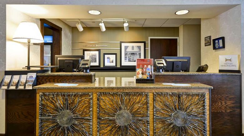 <b>Hampton Inn Bozeman Lobby</b>. Images powered by <a href="https://iceportal.shijigroup.com/" title="IcePortal" target="_blank">IcePortal</a>.