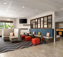 Hampton Inn Chambersburg Lobby