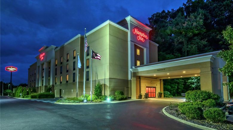 Hampton Inn Cambridge Exterior. Images powered by <a href="https://iceportal.shijigroup.com" target="_blank" rel="noopener">Ice Portal</a>.