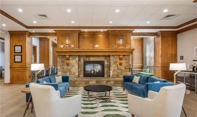 Hampton Inn & Suites Coeur d' Alene Lobby