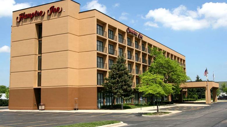 <b>Hampton Inn Chicago/Gurnee Exterior</b>. Images powered by <a href="https://iceportal.shijigroup.com/" title="IcePortal" target="_blank">IcePortal</a>.