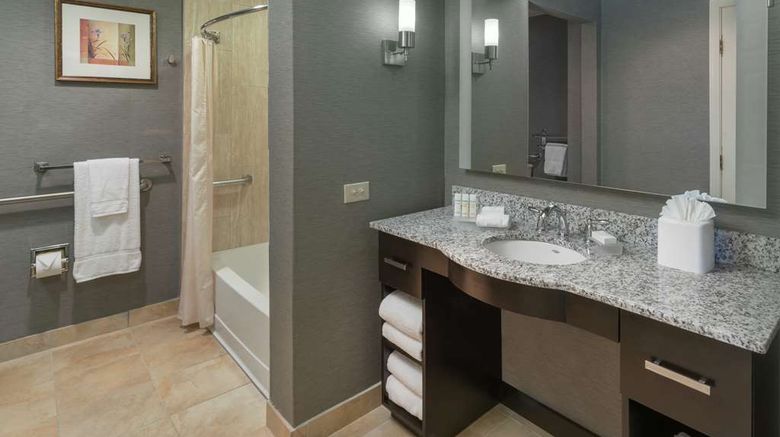 <b>Homewood Suites Chicago Room</b>. Images powered by <a href="https://iceportal.shijigroup.com/" title="IcePortal" target="_blank">IcePortal</a>.