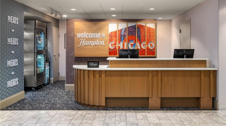 <b>Hampton Inn Majestic Theatre District Lobby</b>. Images powered by <a href="https://iceportal.shijigroup.com/" title="IcePortal" target="_blank">IcePortal</a>.