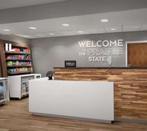 Hampton Inn Yorkville Lobby