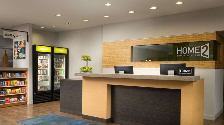 <b>Home2 Stes by Hilton Charleston Airport Lobby</b>. Images powered by <a href="https://iceportal.shijigroup.com/" title="IcePortal" target="_blank">IcePortal</a>.
