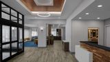 <b>Hampton Inn Cleveland Downtown Lobby</b>. Images powered by <a href="https://iceportal.shijigroup.com/" title="IcePortal" target="_blank">IcePortal</a>.