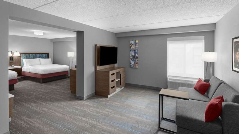 <b>Hampton Inn Cleveland Downtown Room</b>. Images powered by <a href="https://iceportal.shijigroup.com/" title="IcePortal" target="_blank">IcePortal</a>.