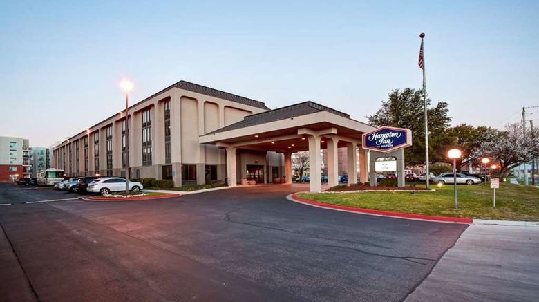 <b>Hampton Inn College Station Exterior</b>. Images powered by <a href="https://iceportal.shijigroup.com/" title="IcePortal" target="_blank">IcePortal</a>.