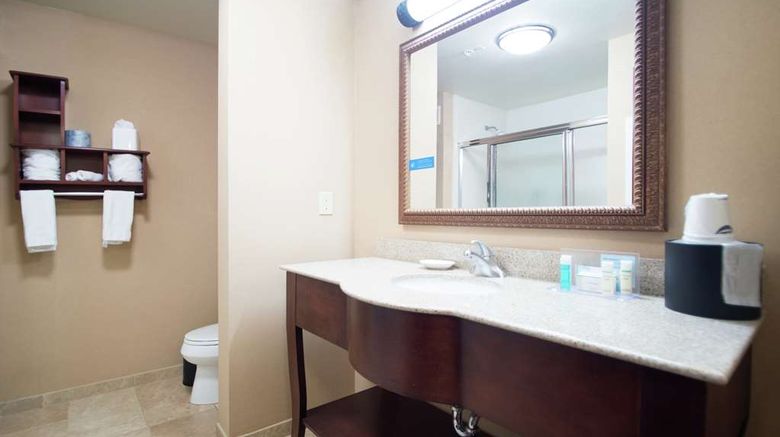 <b>Hampton Inn & Suites Greensburg Room</b>. Images powered by <a href="https://iceportal.shijigroup.com/" title="IcePortal" target="_blank">IcePortal</a>.