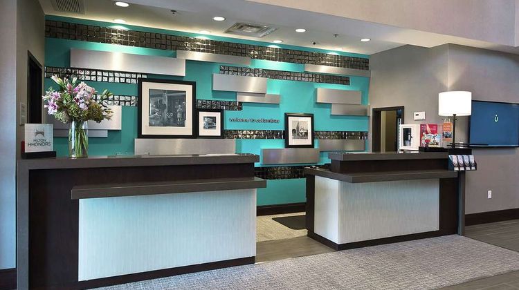 Hampton Inn & Suites Columbus/University Lobby
