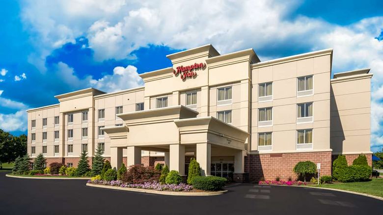 Hampton Inn Clifton Park Exterior. Images powered by <a href="https://iceportal.shijigroup.com" target="_blank" rel="noopener">Ice Portal</a>.