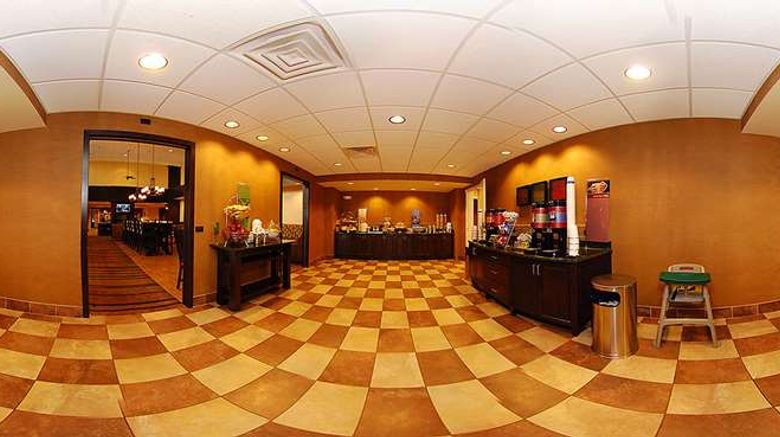 <b>Hampton Inn & Suites Casper Restaurant</b>. Images powered by <a href="https://iceportal.shijigroup.com/" title="IcePortal" target="_blank">IcePortal</a>.