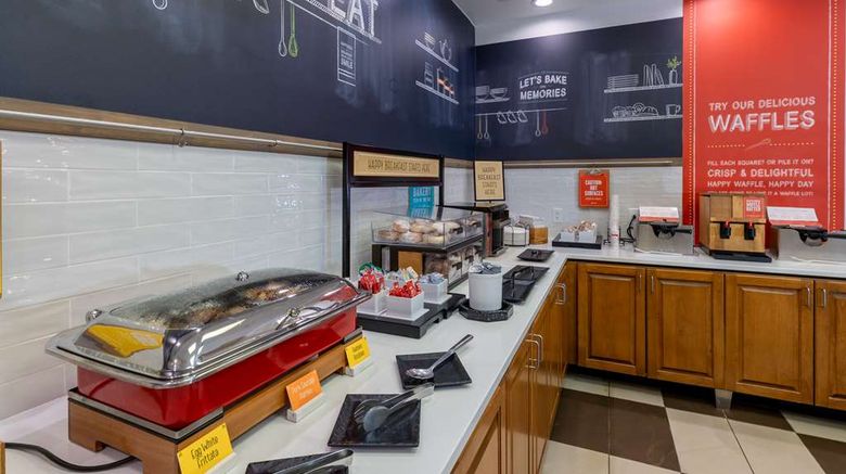 <b>Hampton Inn Christiansburg/Blacksburg Restaurant</b>. Images powered by <a href="https://iceportal.shijigroup.com/" title="IcePortal" target="_blank">IcePortal</a>.