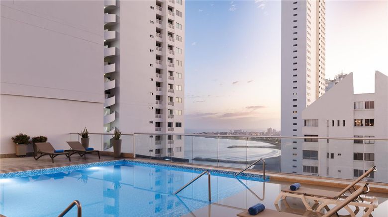 <b>Hampton by Hilton - Cartagena Pool</b>. Images powered by <a href="https://iceportal.shijigroup.com/" title="IcePortal" target="_blank">IcePortal</a>.