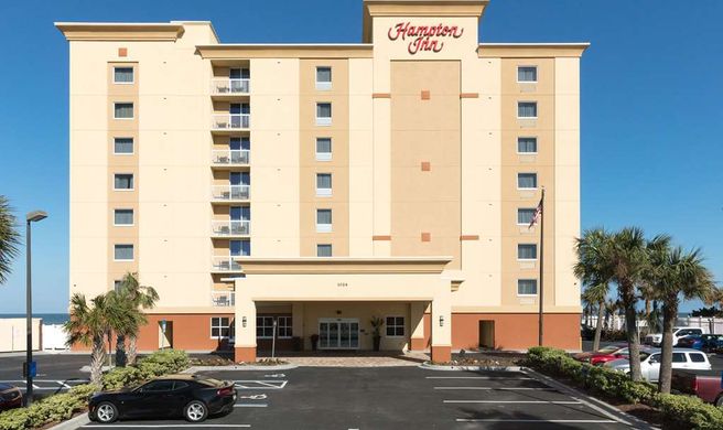 Hampton Inn-Daytona Beach/Beachfront Exterior