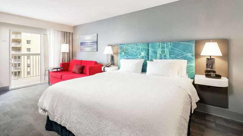 <b>Hampton Inn Daytona Shores Oceanfront Room</b>. Images powered by <a href="https://iceportal.shijigroup.com/" title="IcePortal" target="_blank">IcePortal</a>.