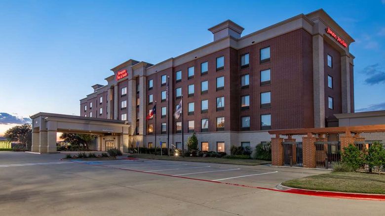 <b>Hampton Inn & Suites-Dallas Allen Exterior</b>. Images powered by <a href="https://iceportal.shijigroup.com/" title="IcePortal" target="_blank">IcePortal</a>.