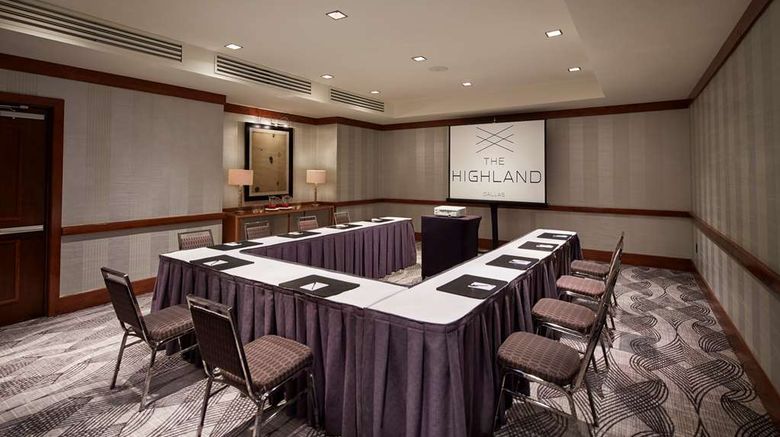 <b>The Highland Dallas, Curio Collection Meeting</b>. Images powered by <a href="https://iceportal.shijigroup.com/" title="IcePortal" target="_blank">IcePortal</a>.