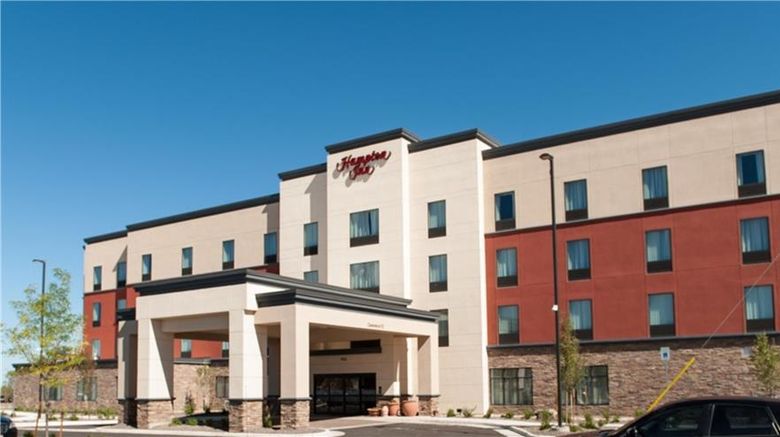 <b>Hampton Inn Fort Morgan Exterior</b>. Images powered by <a href="https://iceportal.shijigroup.com/" title="IcePortal" target="_blank">IcePortal</a>.