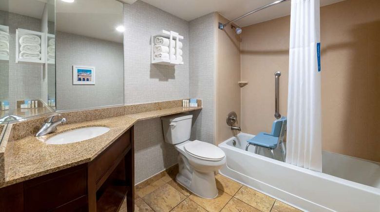 <b>Hampton Inn Denver-International Airport Room</b>. Images powered by <a href="https://iceportal.shijigroup.com/" title="IcePortal" target="_blank">IcePortal</a>.