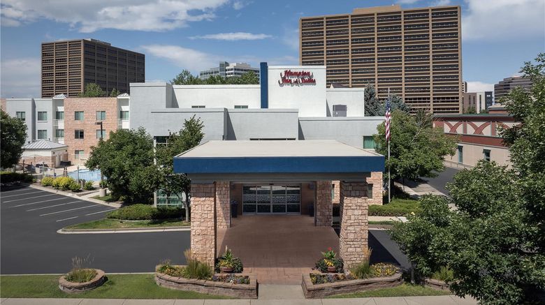 Hampton Inn  and  Suites Denver Tech Center Exterior. Images powered by <a href="https://iceportal.shijigroup.com" target="_blank" rel="noopener">Ice Portal</a>.