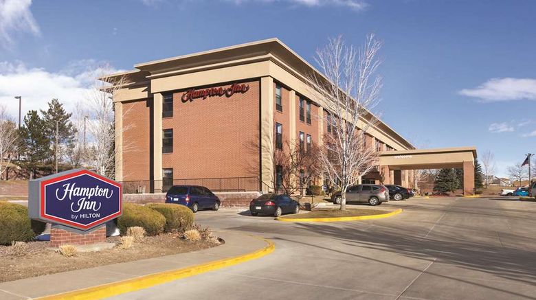 <b>Hampton Inn Denver Exterior</b>. Images powered by <a href="https://iceportal.shijigroup.com/" title="IcePortal" target="_blank">IcePortal</a>.
