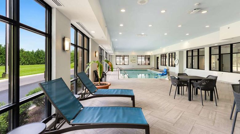 <b>Hampton Inn Milford Pool</b>. Images powered by <a href="https://iceportal.shijigroup.com/" title="IcePortal" target="_blank">IcePortal</a>.
