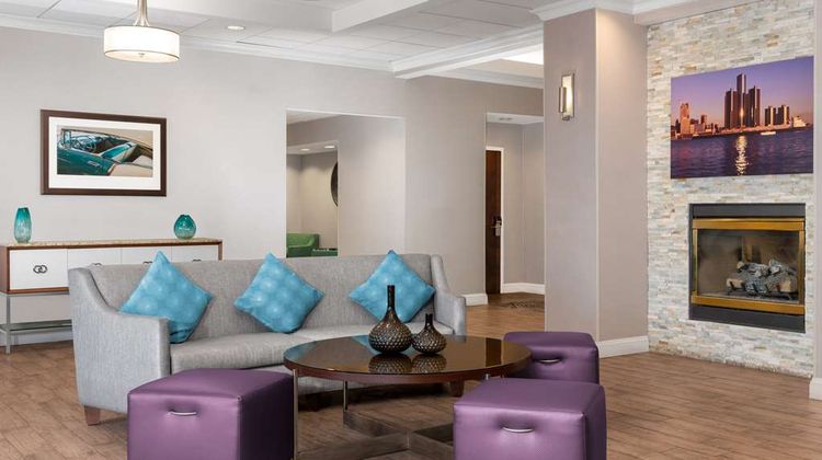 Homewood Suites Troy Lobby