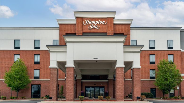 <b>Hampton Inn Detroit/Southgate Exterior</b>. Images powered by <a href="https://iceportal.shijigroup.com/" title="IcePortal" target="_blank">IcePortal</a>.