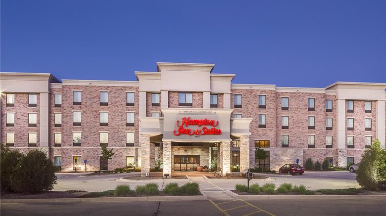 <b>Hampton Inn & Suites West Bend Exterior</b>. Images powered by <a href="https://iceportal.shijigroup.com/" title="IcePortal" target="_blank">IcePortal</a>.