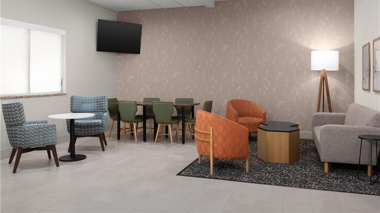 <b>Hampton Inn by Hilton Fayetteville Fort Bragg Lobby</b>. Images powered by <a href="https://iceportal.shijigroup.com/" title="IcePortal" target="_blank">IcePortal</a>.