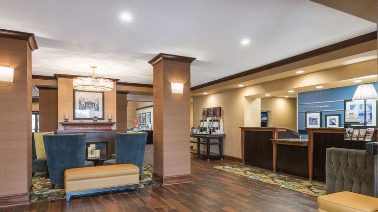 Hampton Inn & Suites Florence Center Lobby